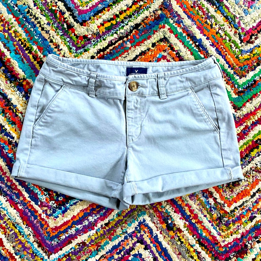 🐻 2/$25 • AEO | Light Grey Chinos